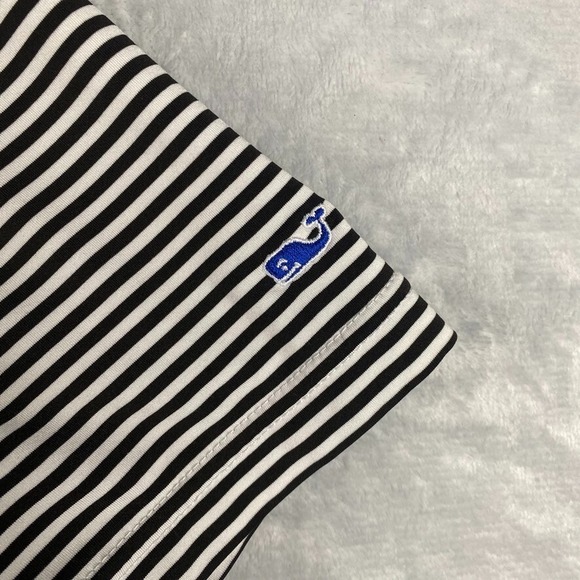 Seton Hall Pirates Polo Mens XXL Black White Vineyard Vines Performance Shirt - Picture 5 of 10